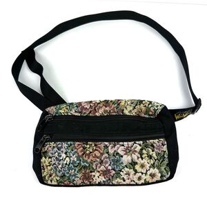 Wild West Maruca Belt Bag Fanny Pack Floral Tapestry Travel Handbag